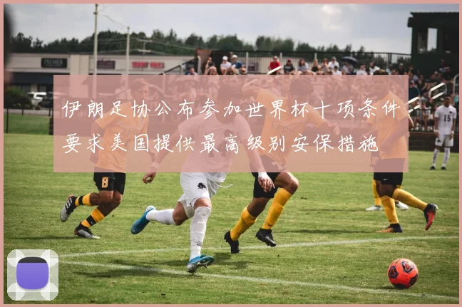 伊朗足协公布参加世界杯十项条件要求美国提供最高级别安保措施